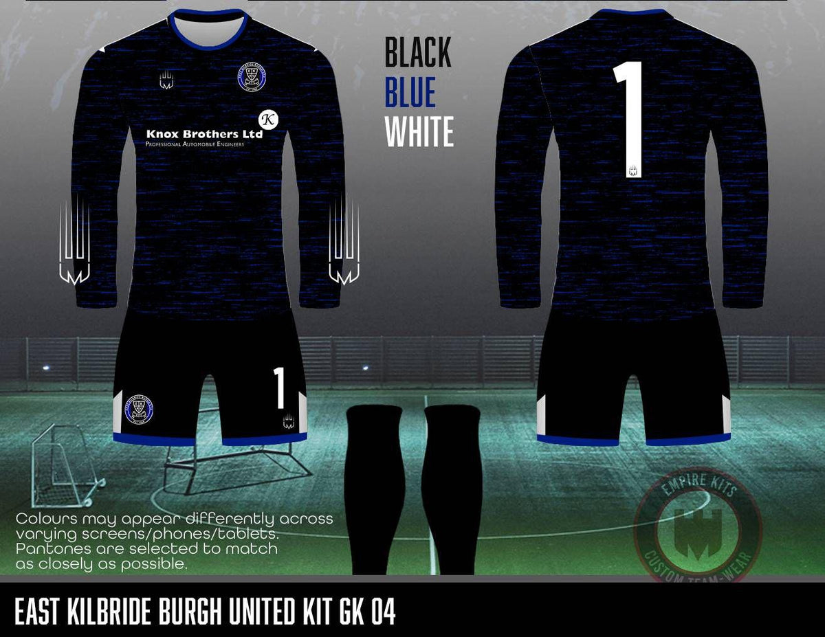 East Kilbride Burgh United - GK Kit - Fabric A