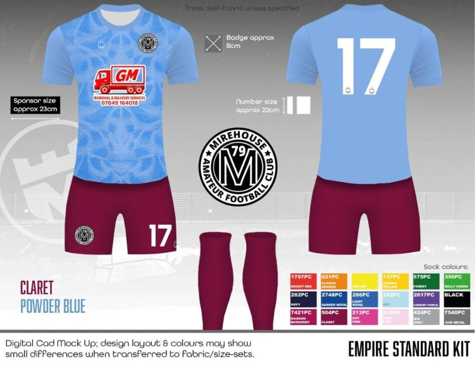 Mirehouse AFC Kit (GM) - Fabric A
