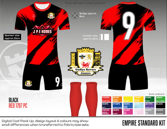 Gadlys Rovers Juniors FC - Kit - Fabric A