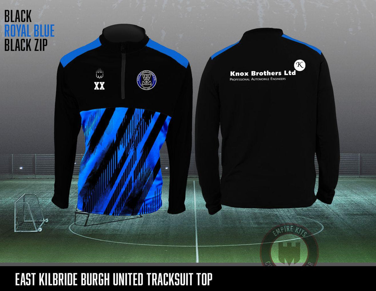 East Kilbride Burgh United 1/4 Zip top