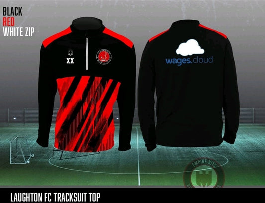 Laughton FC - Quarter Zips Tracksuit Top