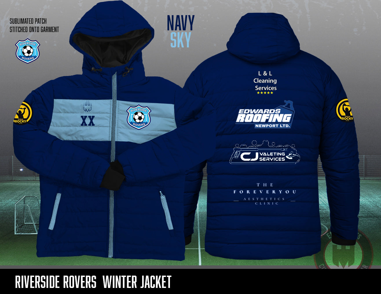 Riverside rovers Winter Coat