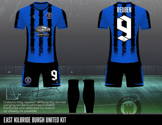 East Kilbride Burgh United - Kit - Fabric A