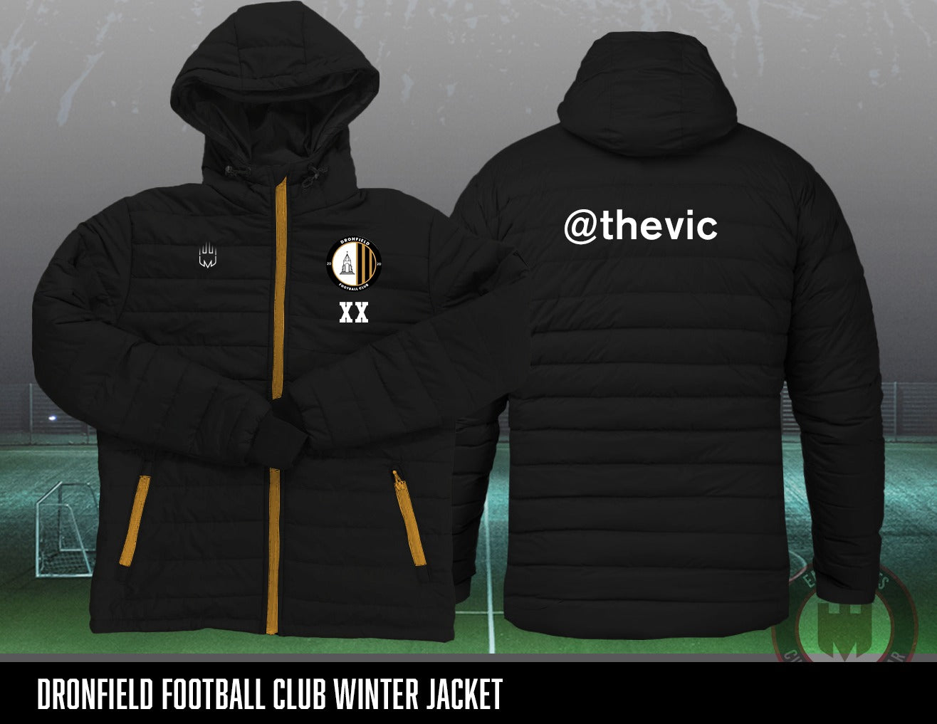 DRONFIELD FC Winter Jacket (Thevic Sponsor)