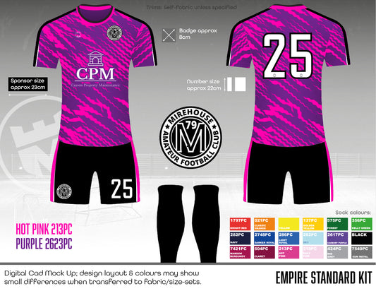 Mirehouse AFC - Home Kit (CPM) - Fabric A