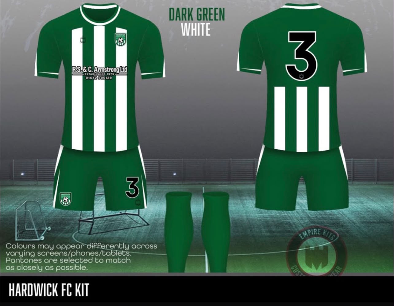 U11’s Hardwick FC kit - Fabric A