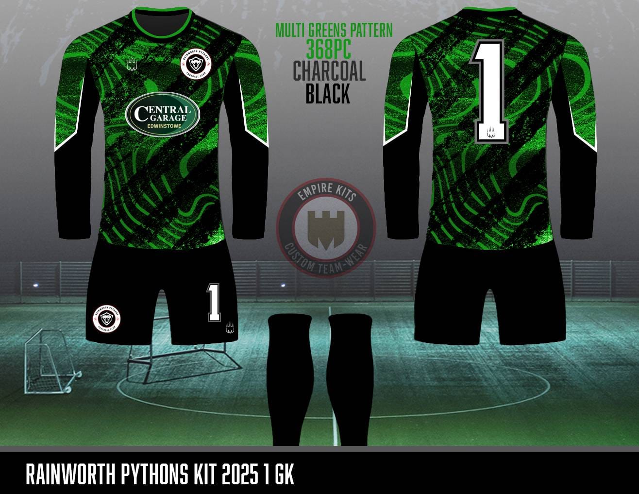 Rainworth Pythons - Kits (Central Garage)