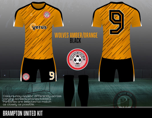 Brampton United FC - Outfield Kits (Verus)