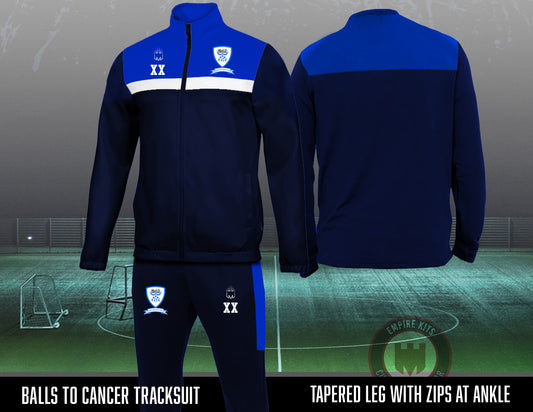 Balls To Cancer -  Full Zip Tracksuit