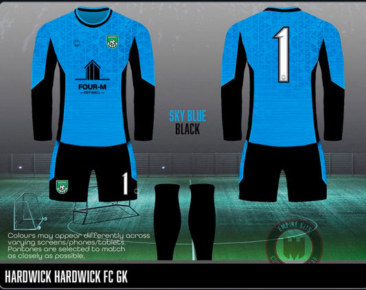 U7’s Hardwick FC GK kit - Fabric A