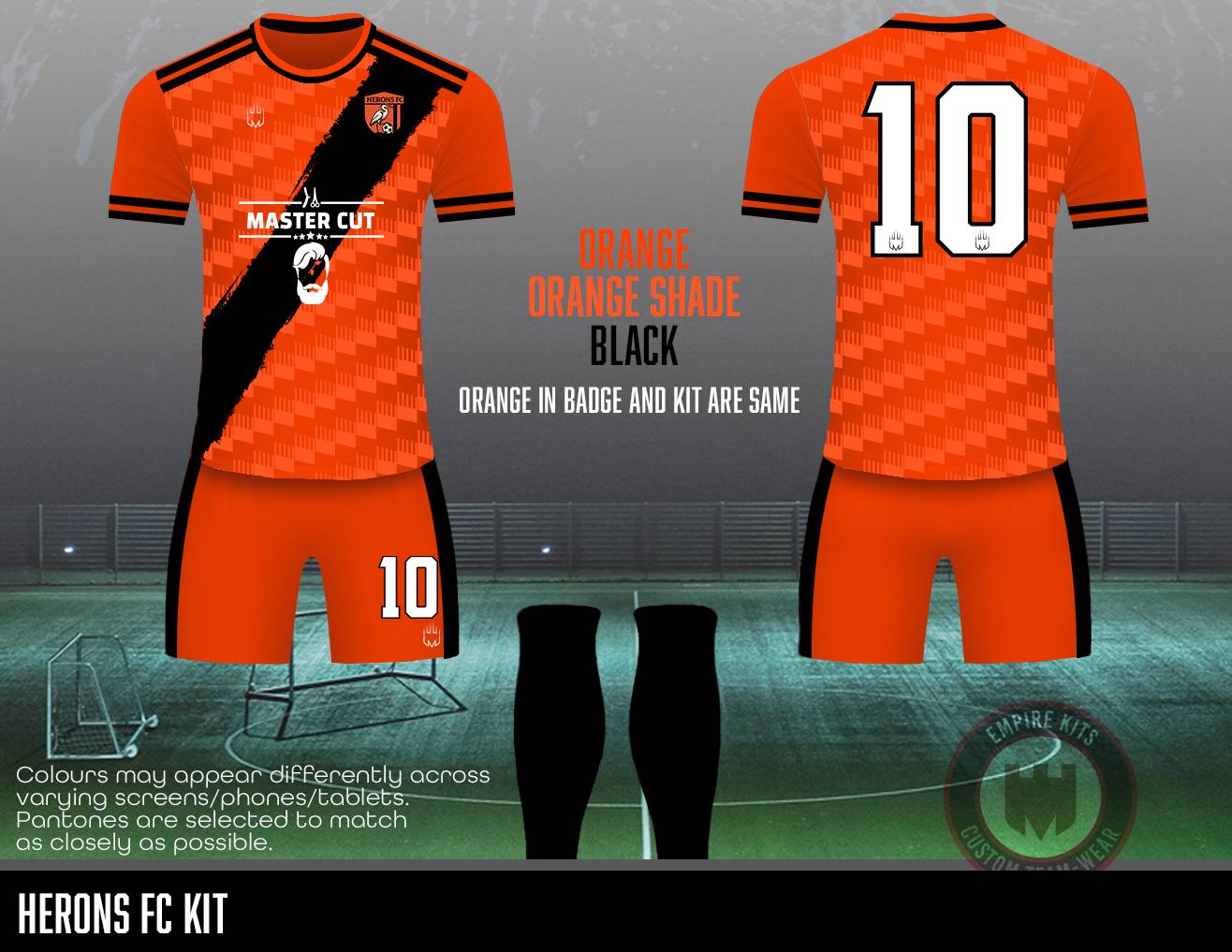 Herons FC Kit (Master Cut)