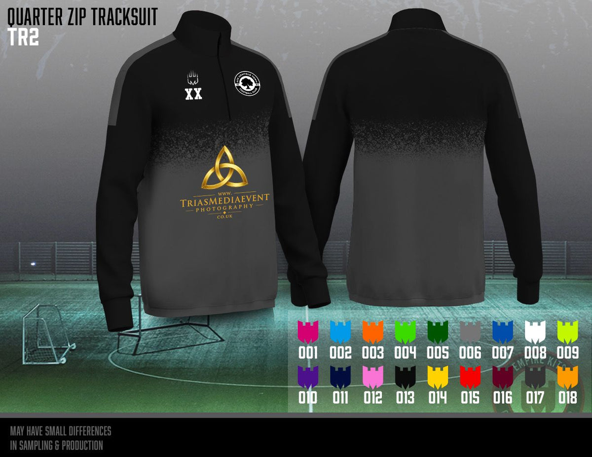 AFC UCKFIELD TOWN 1/4 Zip top (Triasmediaevent)