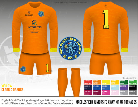 Macclesfield Juniors Fc Kit (Fabric A- Integritas)