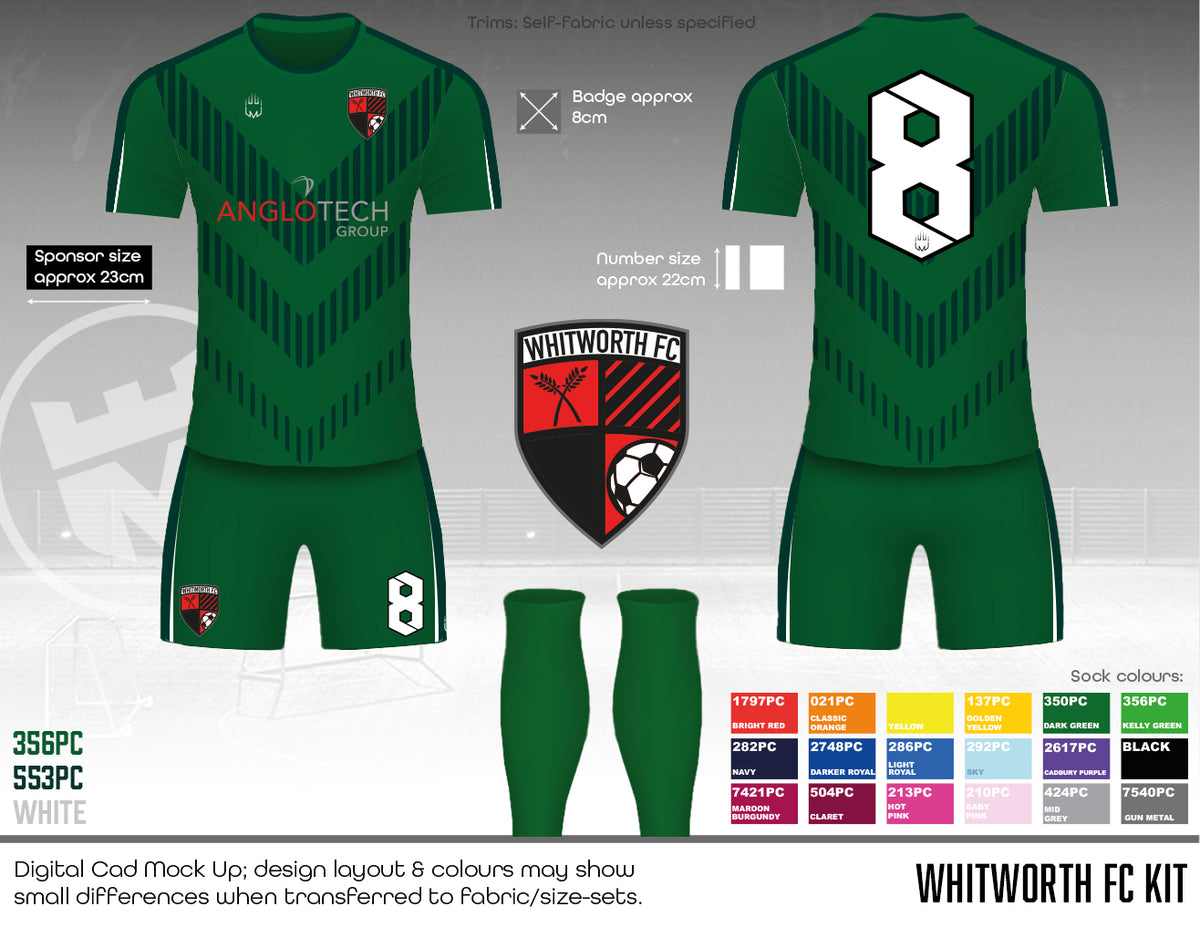 Whitworth FC -  Kit - Fabric B