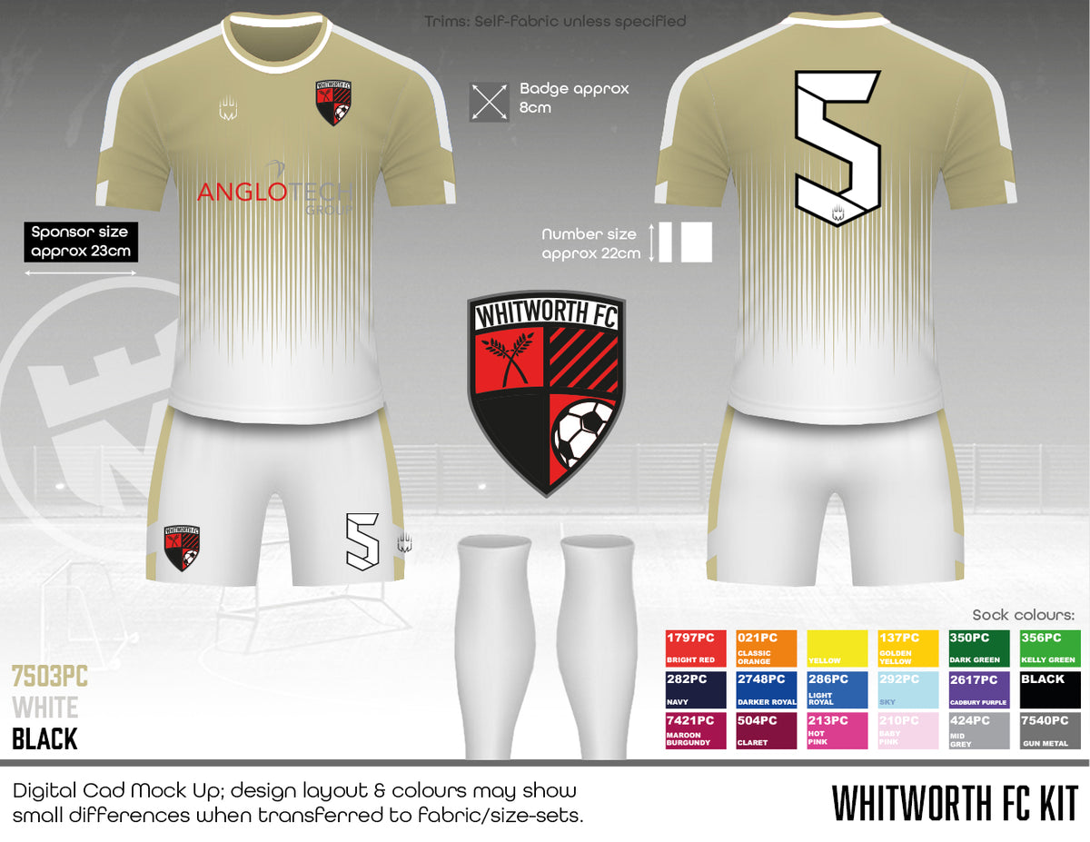 Whitworth FC - Kit - Fabric B
