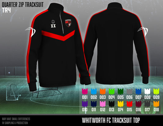 Whitworth FC - Quarter Zip Tracksuit Top