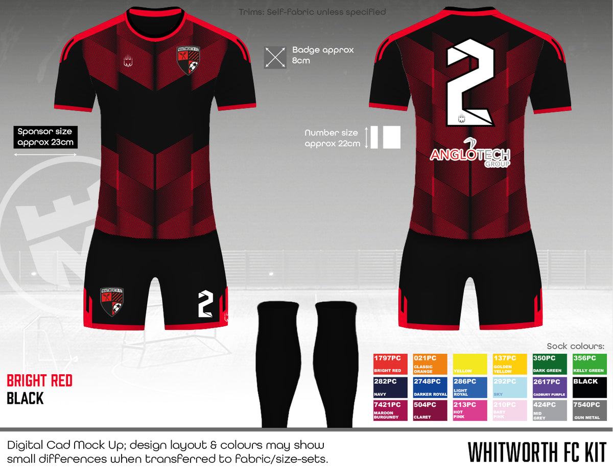 Whitworth FC - GK Kit - Fabric B