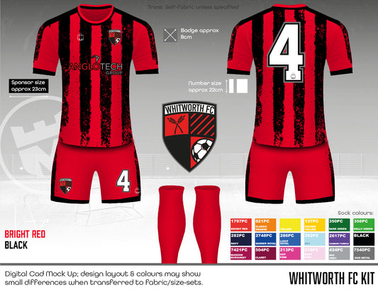Whitworth FC -  Home Kit - Fabric B