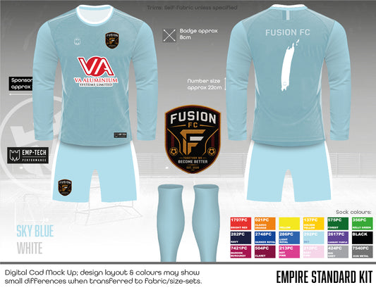 Fusion FC - GK Kit - Fabric A