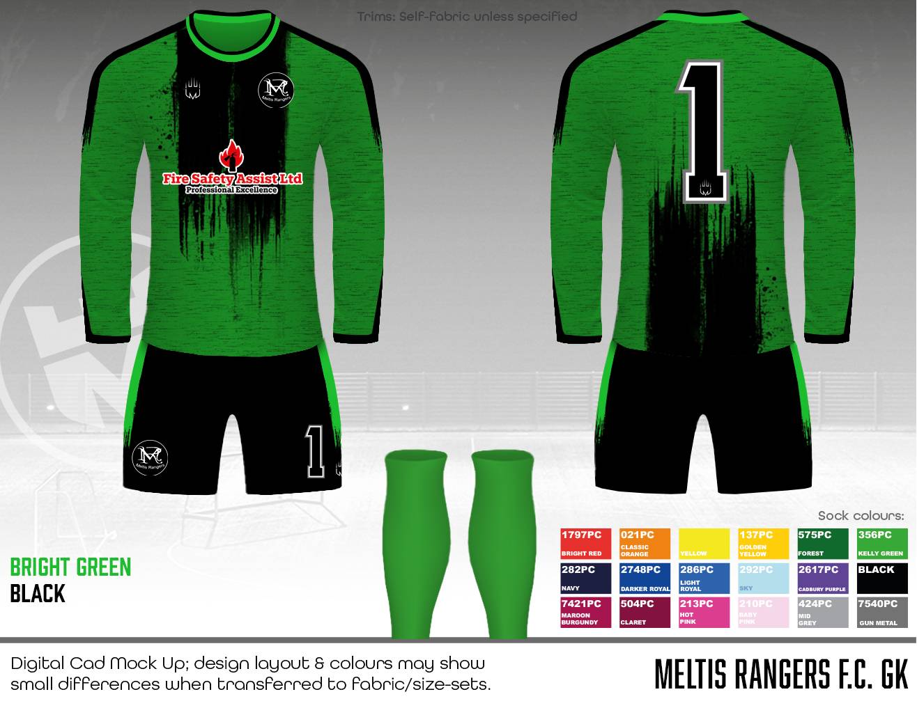 Meltis Rangers FC - Kit (Fabric B)