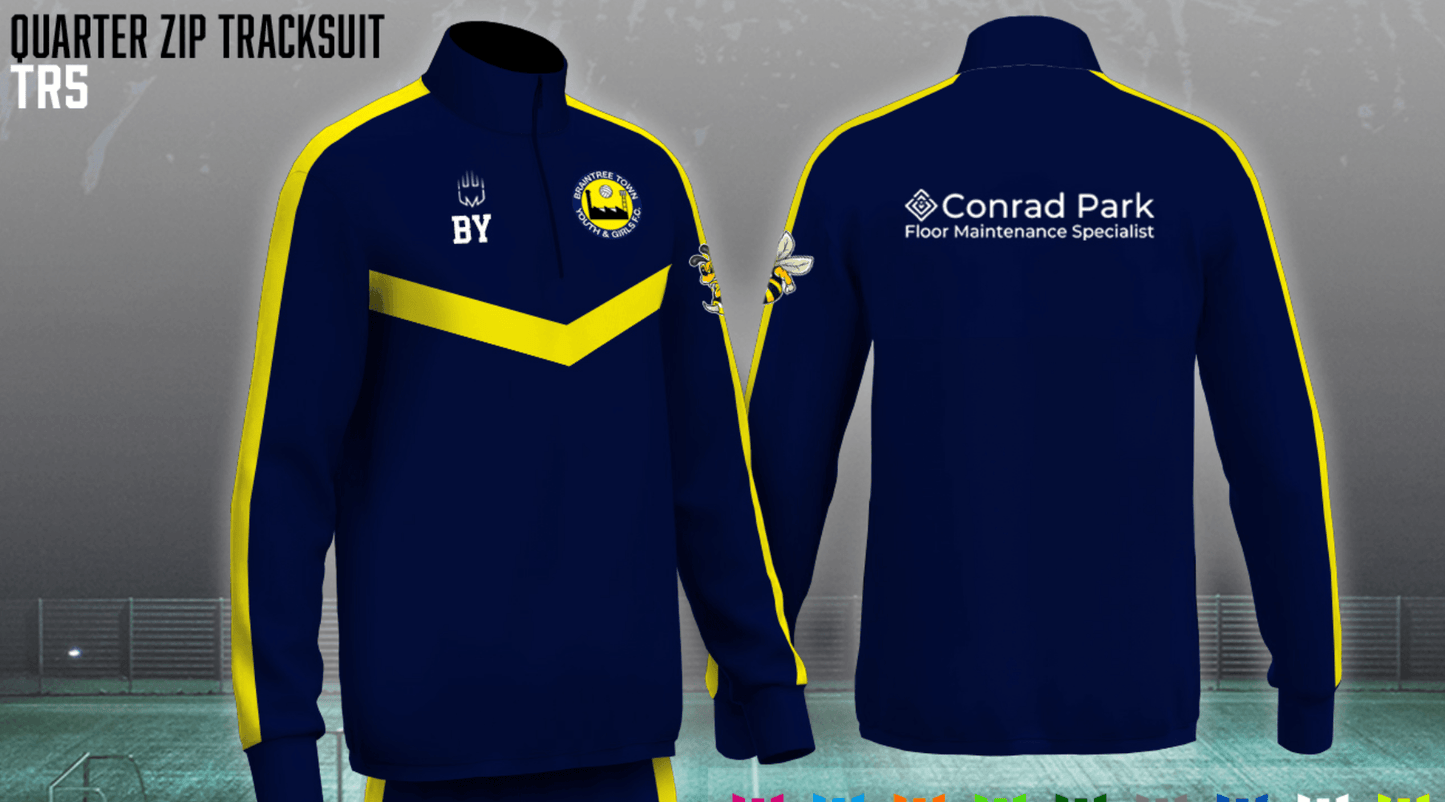 Braintree Youth FC 1/4 Zip top - Tracksuit top