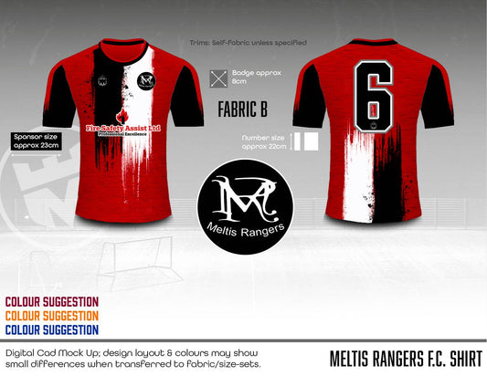 Meltis Rangers FC - Training Shirt (Fabric B)