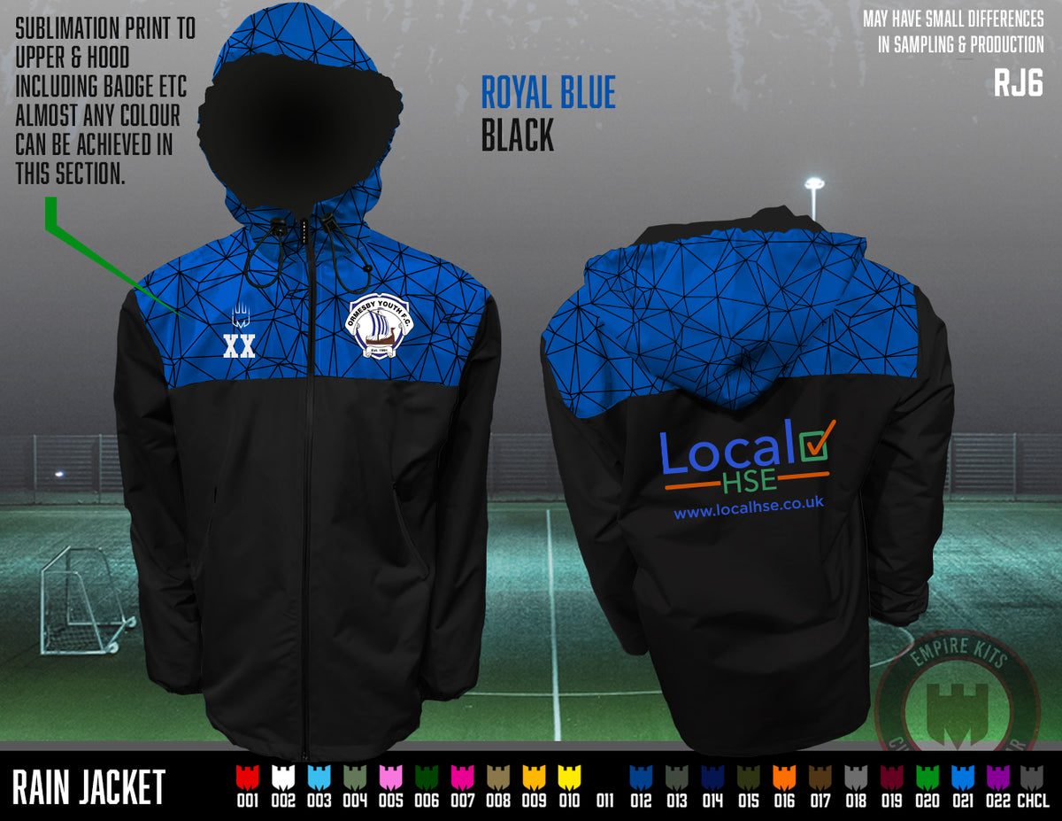 Ormesby Youth Under 11’s - Rain Jacket