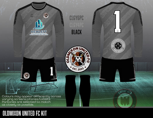 Oldmixon United FC Replacement GK kit - Fabric A