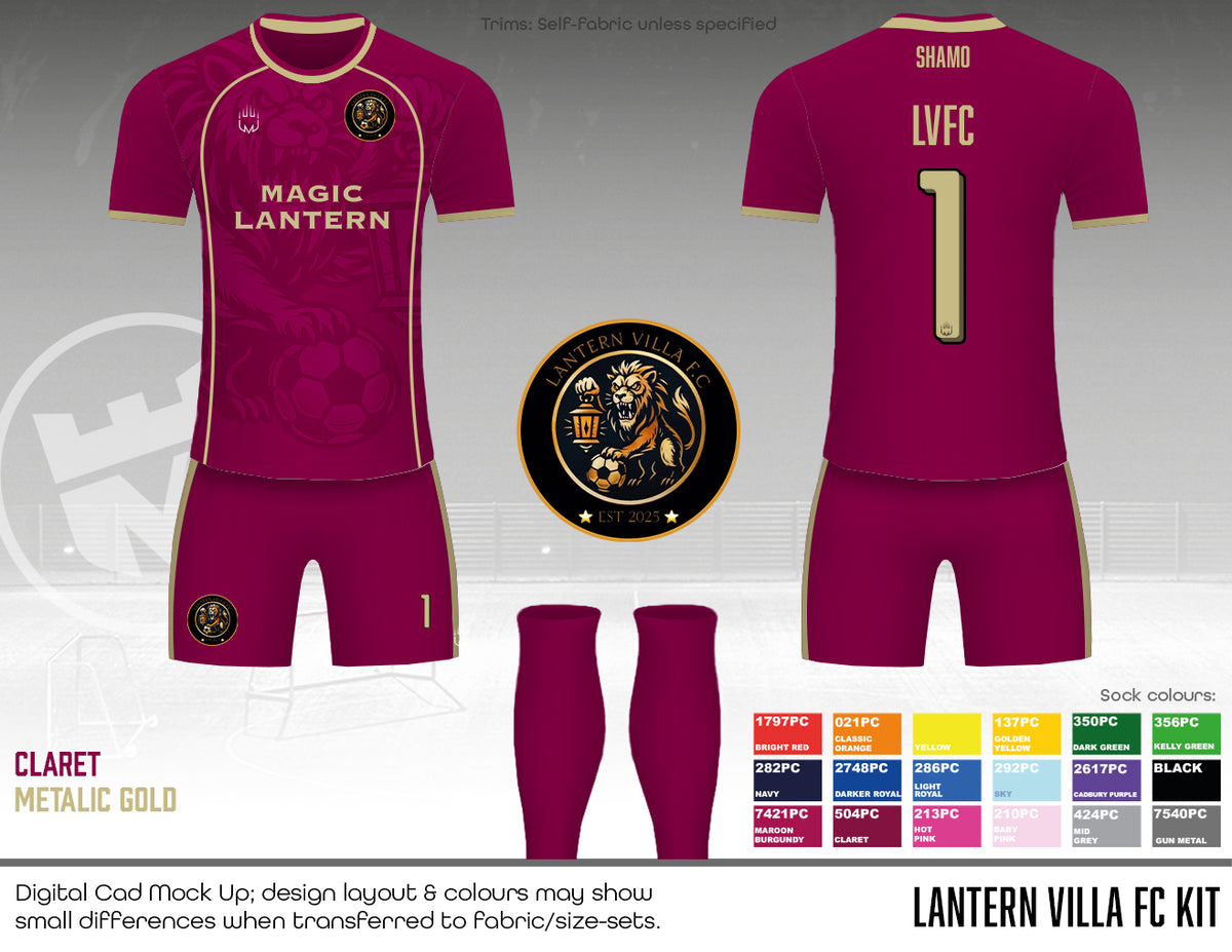 Lantern Villa FC Kit (Fabric A) (Copy)