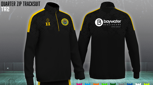 St Asaph City FC 1/4 Zip top