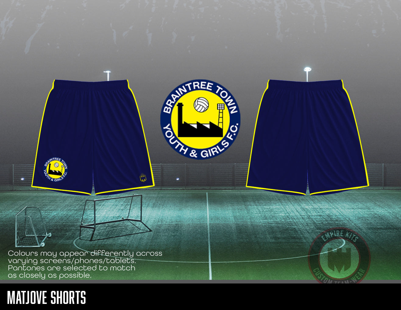 Braintree Youth FC - Shorts (Fabric A)