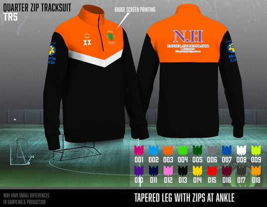 Elm United- Quarter Zip Tracksuit Top (NH)